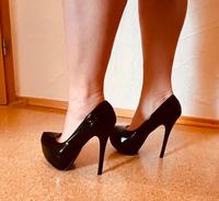 Plateau Pumps Lack Sergio Todzi Peeptoes Gr. 39 Club Style Baden-Württemberg - Emmendingen Vorschau