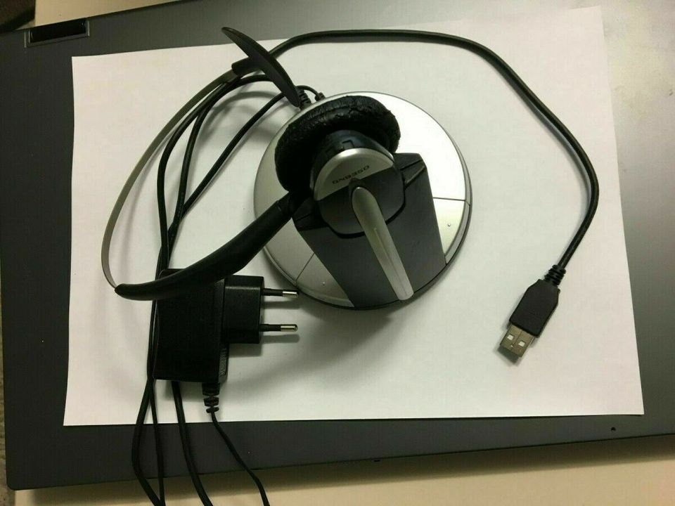 Jabra GN9350 Schwarz Ohr-Bügel Headset, komplett mit Netzteil in Moosinning