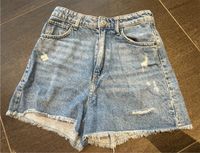 Kurze High-Waist Jeansshort, Größe 164 Bayern - Mettenheim Vorschau