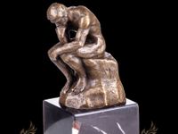 Der Denker nach Rodin Bronzefigur Statuette Skulptur Bronze LV2 Rheinland-Pfalz - Koblenz Vorschau