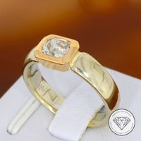 Wert 3.600,- Solitär Diamant Ring 585 / 14 KT Gold xxyy 179080 Dortmund - Innenstadt-Ost Vorschau