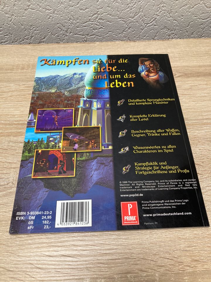 Prince of Persia 3D Lösungsbuch, neuwertig in Bietigheim-Bissingen