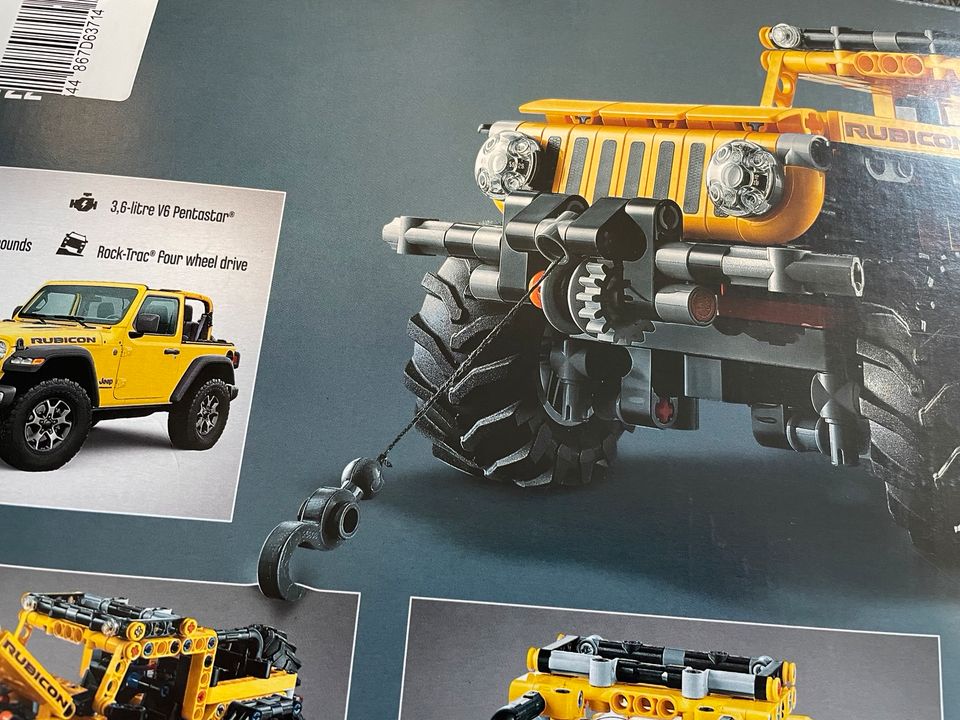 Lego Technic Jeep Wrangler 42122 nicht vollständig in Bad Schwartau