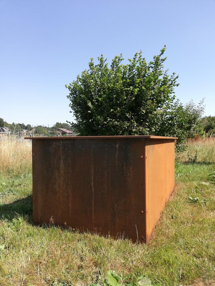 TERENO hochwertiges, modulares Hochbeet aus Stahl, Corten oder VA in Monschau