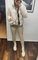 Stretchhose röhren Jeans gr. xs 34 s 36 von h&m beige Kr. Dachau - Dachau Vorschau