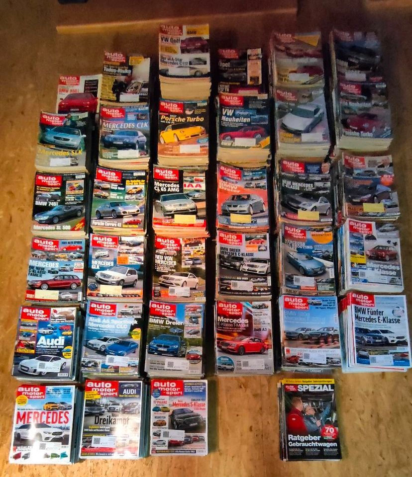 Auto Motor Sport Zeitschriften Sammlung1989-2021 AMS in Danndorf