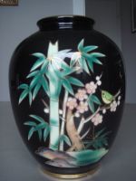 Japanische Porzellan Vase Blumen handbemalt House of Global Art Hessen - Seligenstadt Vorschau