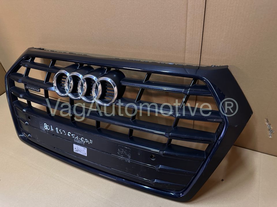 ⭐️  Original Audi Q5 SQ5 80A S-Line Grill schwarz ⭐️ in Tantow