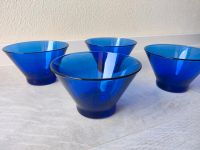 4 Glasschalen Dessertschalen blau Bayern - Aresing Vorschau