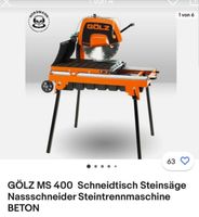 Gölz MS400 Schneidtisch Steinsäge Nassschneider Steintrennmaschin Rheinland-Pfalz - Weißenthurm   Vorschau