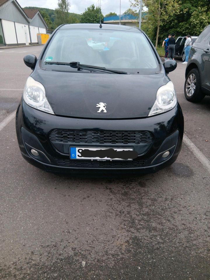 Peugeot 107 Black Bj2012 in Saarbrücken