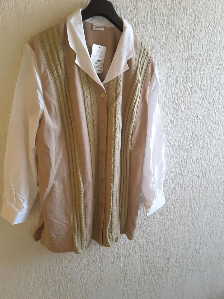 Jacke Gr 48 beige*Maria bellesi neu m. Ediket in Unterpleichfeld