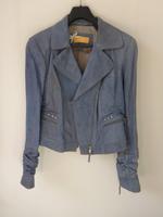 Damen Jacke blau 100% echt Leder Gr. 36 von Biba Chemnitz - Adelsberg Vorschau