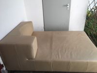 Ledersofa beige Bayern - Puchheim Vorschau