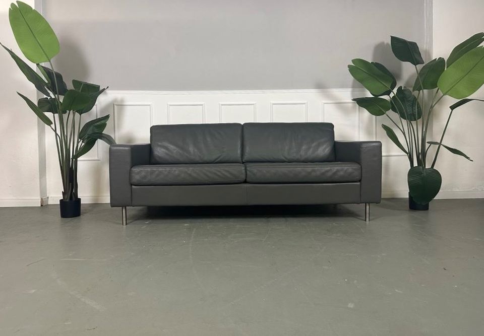 Bolia Scandinavia Sofa Designer Leder Couch Lieferung möglich in Hamburg