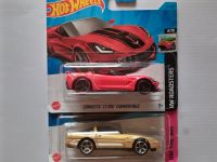 2 Hot Wheels Corvette 1984 Gold C7 Z06 Rot Modellauto Sachsen - Oelsnitz / Vogtland Vorschau