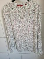s. Oliver Bluse Tunika Gr 40 L creme weiß mit Blumen Hessen - Biebertal Vorschau