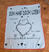 Decke "Ich hab dich lieb!" Schleswig-Holstein - Flintbek Vorschau