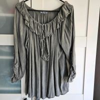 Zabaione/Zabione Carmenbluse in grau Gr. M/L/XL Schleswig-Holstein - Flintbek Vorschau