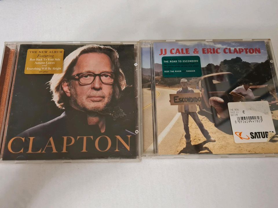 Eric Clapton Sammlung CD MC Bücher Tourbook Tickets live DVD Box in Kiel
