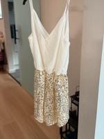 Jumpsuit Weiß/Gold gr. M Nordrhein-Westfalen - Bad Salzuflen Vorschau