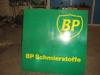 Werbeschild BP  70er oder 80er Jahre 125 mal 125 cm Saarland - Illingen Vorschau