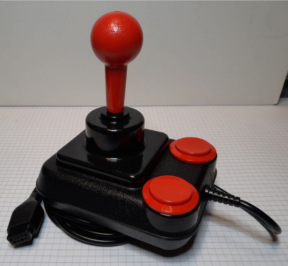 Competition Pro Joystick REFURBISHED / Amiga C64 Atari 100% OK!!! in Haltern am See