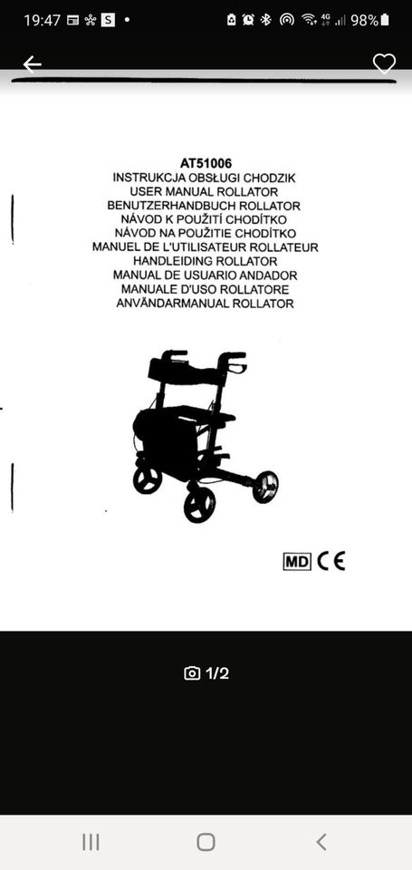 rollator neu in Berlin