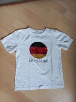 T-Shirt Gr. 122 Fußball Deutschland Pailletten Sachsen - Syrau Vorschau