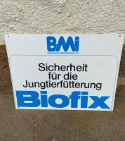 Altes BMI Werbeschild (Kunststoff/Plastik). Bayern - Knetzgau Vorschau