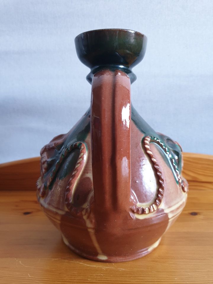 Vase / Krug, Keramik/Steingut, Vintage, aus den 60er/70er in Groß Köris