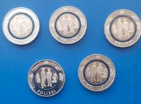 5 x 10 Euro Münzen POLIZEI ADFGJ Satz Deutschland 2024 Sachsen - Boxberg / Oberlausitz Vorschau