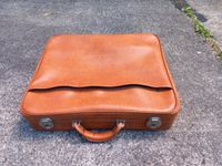 Alter Leder Koffer unbenutzt vintage retro Baden-Württemberg - Karlsruhe Vorschau