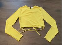 H&M Damen Shirt Top Gr S / 36 gelb grün neon Langarm Niedersachsen - Edewecht Vorschau