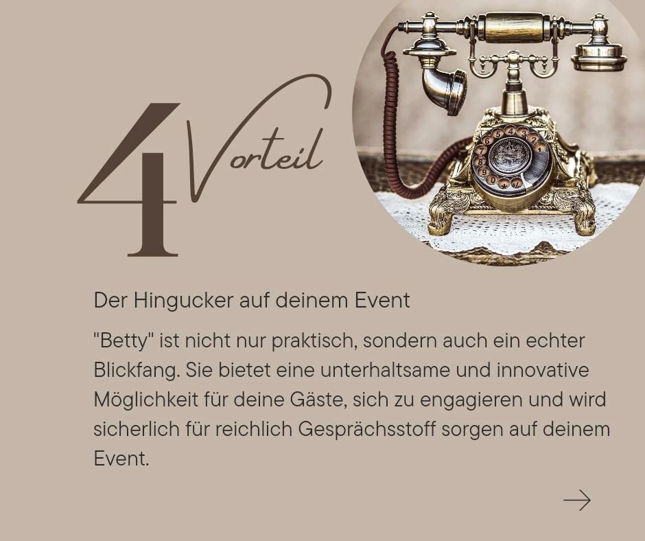 Audio Gästebuch Vintage für Hochzeiten Geburtstage Firmenevents in Saarbrücken