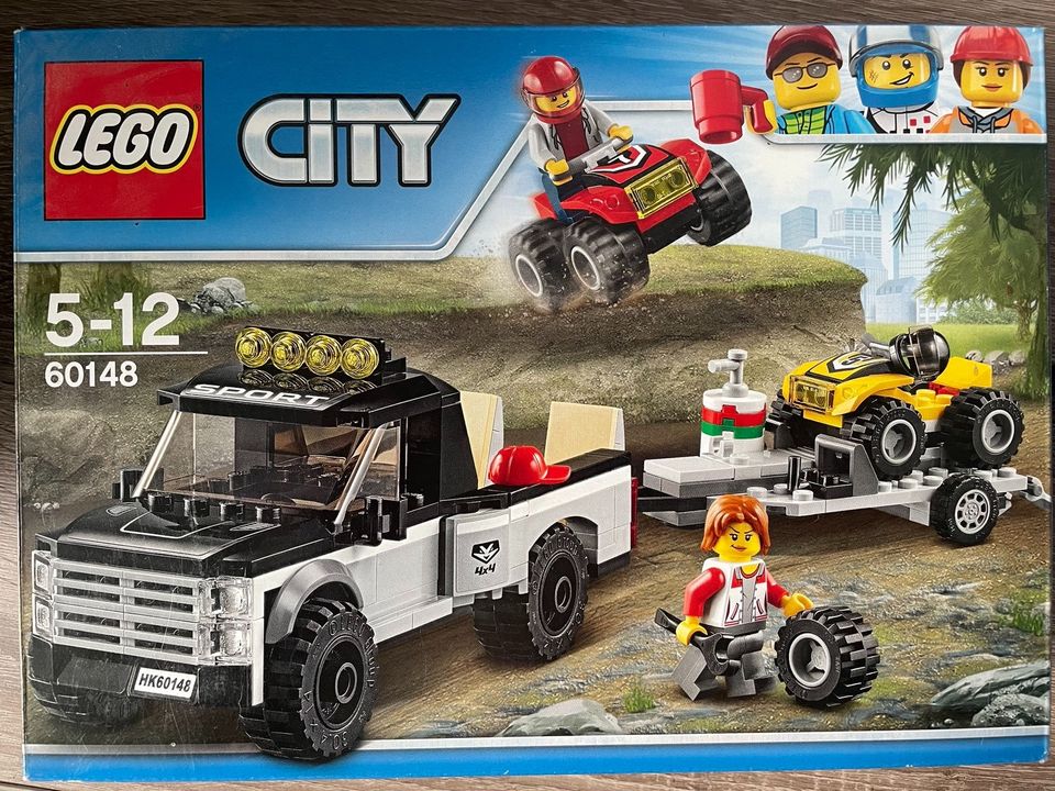 Lego City 60148 Quad-Rennteam Geländewagen Anhänger in Beringstedt