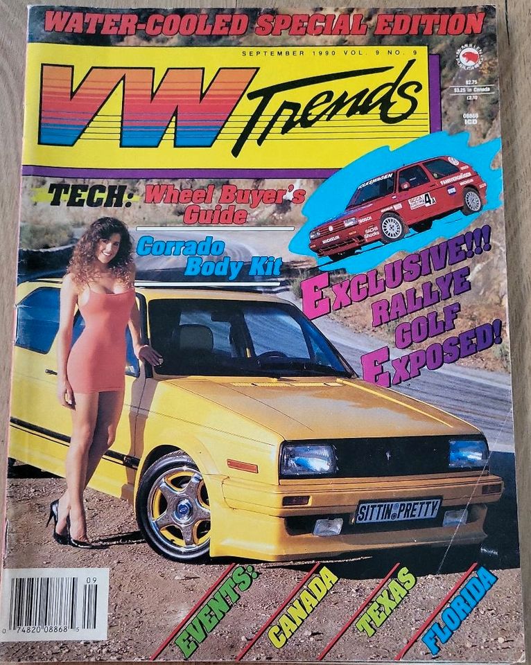 VW Trends Sammlerzeitschriften No. 9/89 und No. 4, 5 bis 10/90 in Raubling