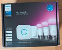 Philips HUE Starterset 3 x E27 Bridge Dimmer WRGB NEU OVP Niedersachsen - Halvesbostel Vorschau