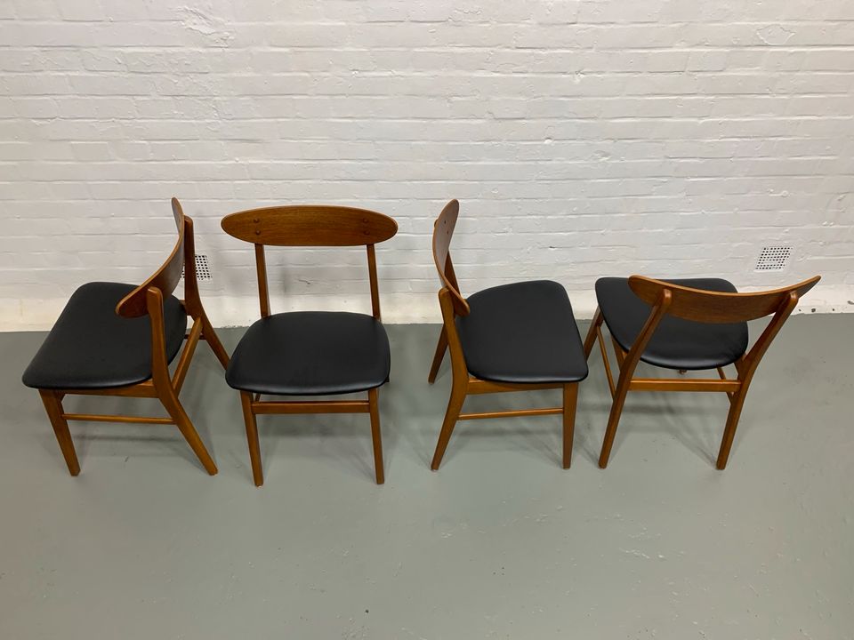 ◤ Esszimmerstühle Farstrup Modell 210 Teak Stühle chair mid Century danish Design Retro Vintage Teakholz Dänemark 60er in Berlin
