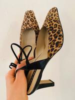 Peter Kaiser Pumps Leopard 5,5 38,5 schwarz Schuhe Riemchen Bayern - Aschaffenburg Vorschau