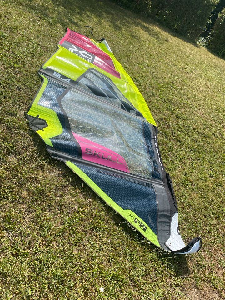 3,4 Segel EXOCETXO-Sails skull v6 Windsurfsegel in Darmstadt