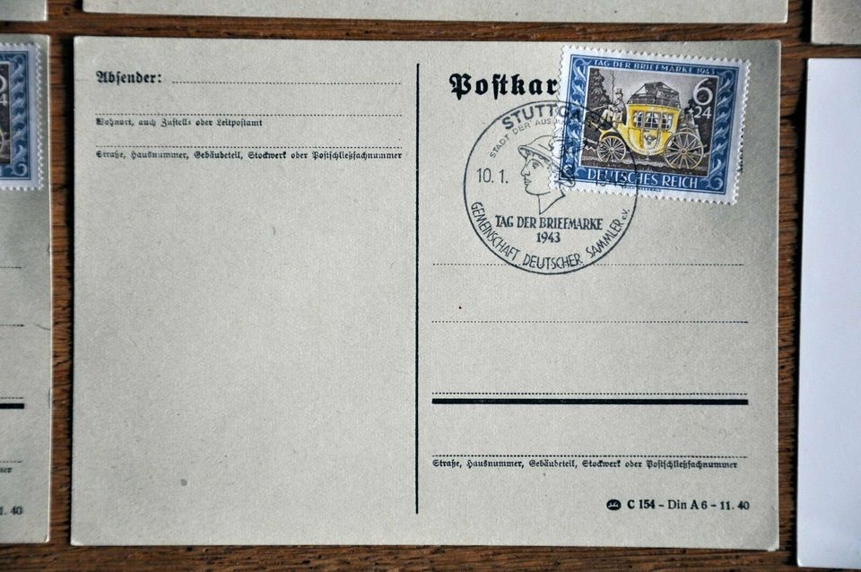 Erstagsbriefe, Briefmarken, Sonderstempel 1949 bis 1990 in Petersberg