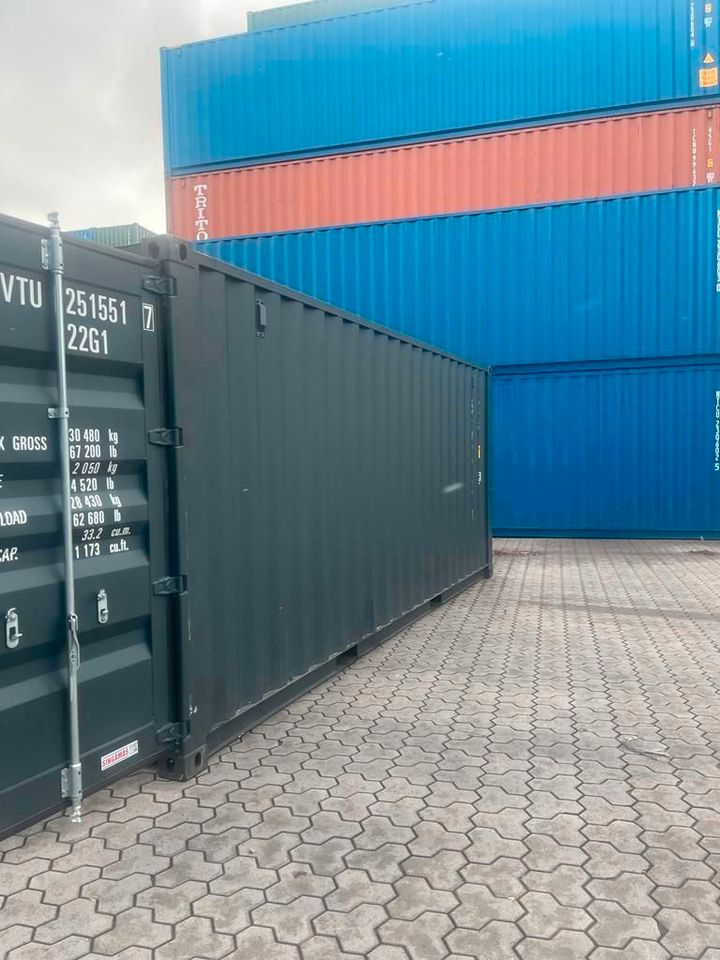 ✅ Seecontainer neu 20Fuß & 40Fuß | Lieferung bundesweit | Lager ✅ in Weinstadt