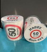 Scherzartikel  Geburtstag  50  Toilettenpapier  NEU Bayern - Stein Vorschau