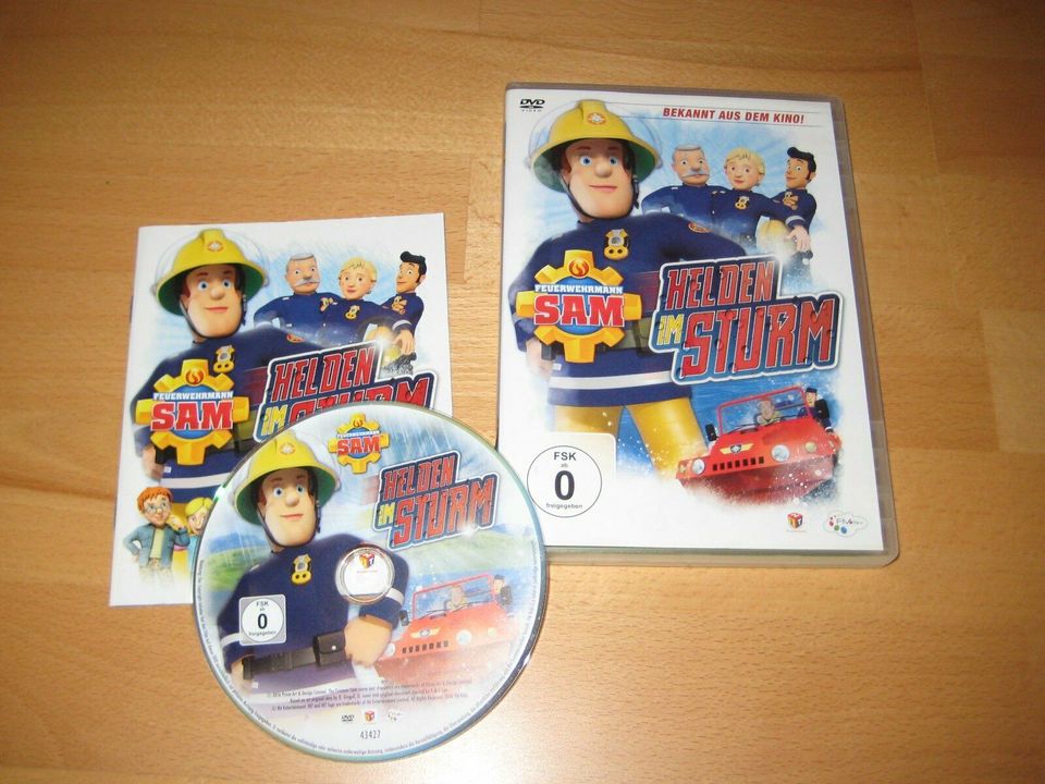 Feuerwehrmann Sam Helden im Sturm DVD in Haltern am See