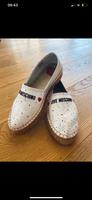 Love Moschino Espadrilles Weiß bast Farbtupfer Slip on Bayern - Regensburg Vorschau