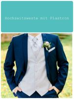 Weste mit Plastron und Einstecktuch *Hochzeit * Bayern - Cadolzburg Vorschau