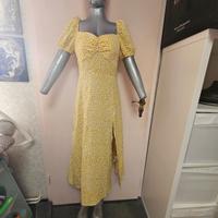 SommerKleid lang Auschnitt gelb M Mädchen süß elegant Rheinland-Pfalz - Alsheim Vorschau