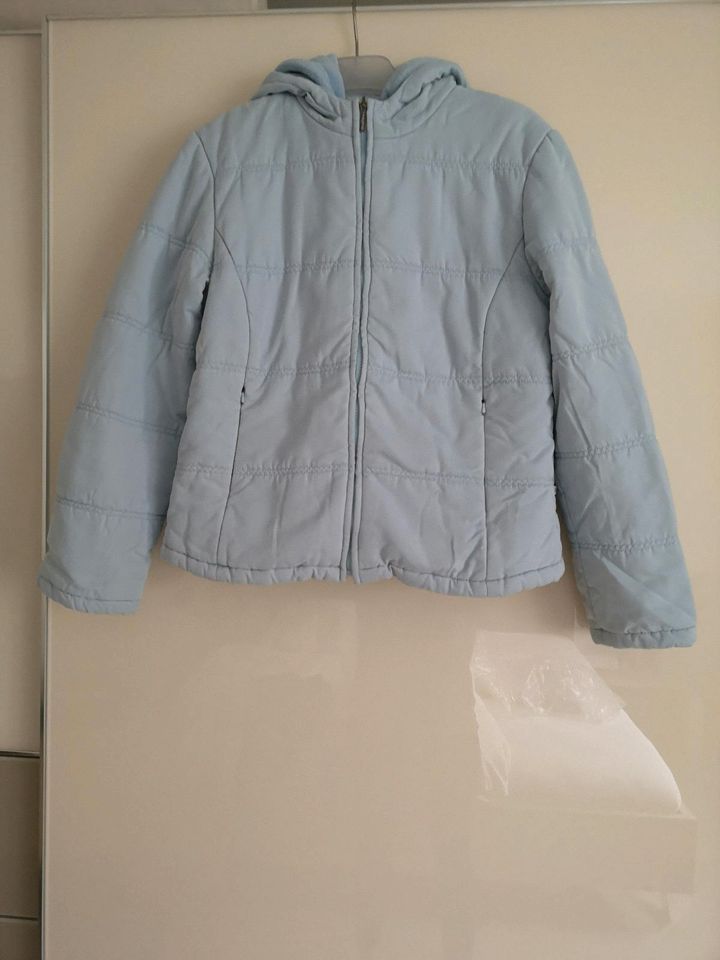 Übergangsjacke, hellblau, Gr. 34/XS in Gersthofen