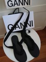 GANNI Sandalen Gr 39 Schwarz Nordrhein-Westfalen - Marl Vorschau